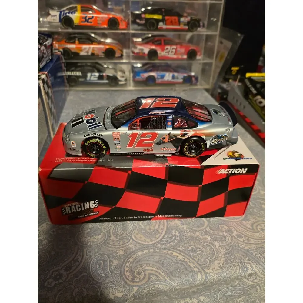 Jeremy Mayfield 12 Mobil 1 Kentucky Derby 1999 Ford Taurus RCCA 1/24 Bank Nascar